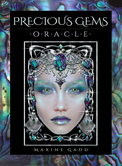 Precious Gems Oracle Cards Deck by Maxine Gadd Blue Angel 40 Card Set