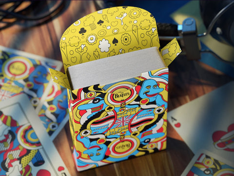 Yellow Submarine The Beatles Playing Cards Deck Theory 11 Premium Luxury