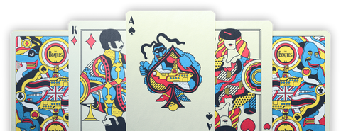 Yellow Submarine The Beatles Playing Cards Deck Theory 11 Premium Luxury