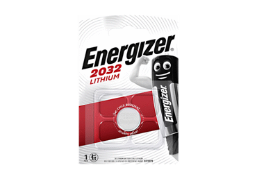 1x Energizer CR2032 3V Lithium Coin Cell Battery for Watch Calculator