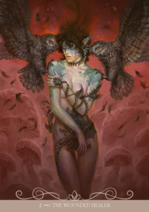 Night Fairies Oracle Cards Deck Lo Scarabeo By Paolo Barbieri Fairy World NEW