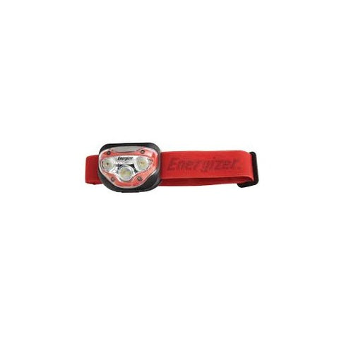 Energizer Vision HD 300lm Headlamp Red IPX4 with 3x AAA Batteries