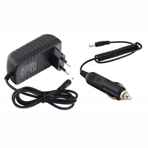 EverActive NC-1000 Plus Smart AA AAA Battery Charger LCD 12V Car Adapter