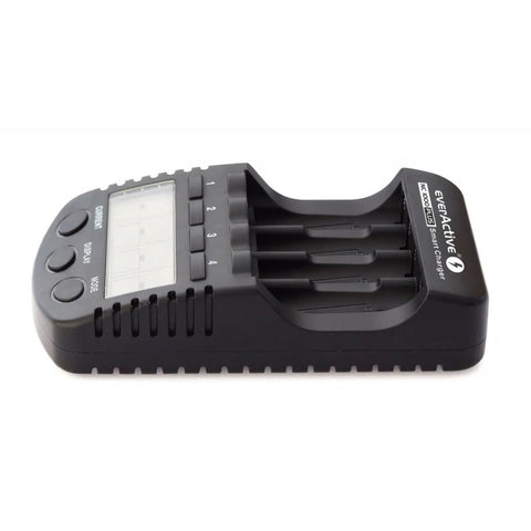 EverActive NC-1000 Plus Smart AA AAA Battery Charger LCD 12V Car Adapter