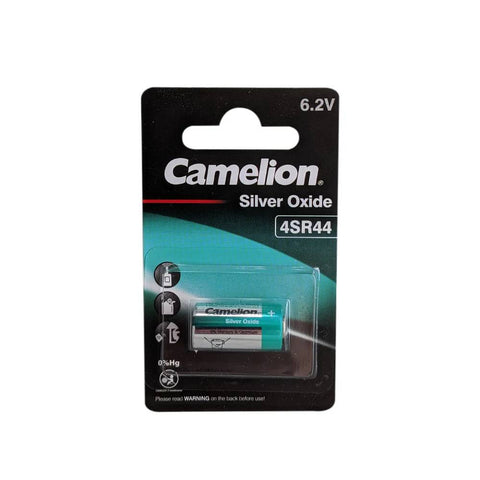 1x Camelion 4SR44 6.2V Silver Oxide PX28 Battery for Cameras & Devices
