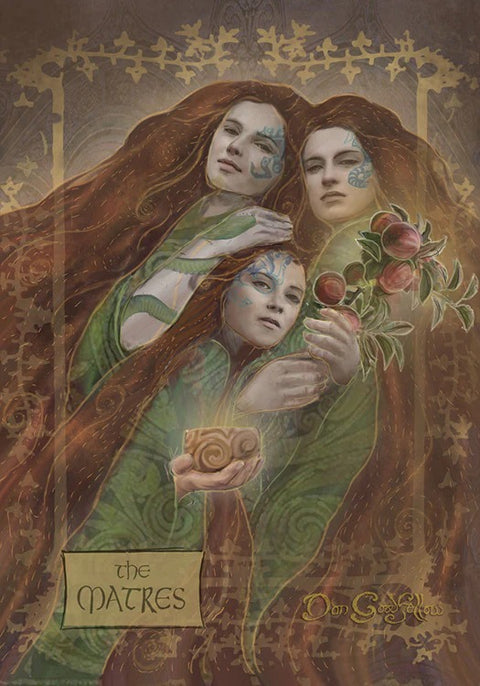 Celtic Goddesses, Witches And Queens Oracle Cards Deck Schiffer Publishing Sp168
