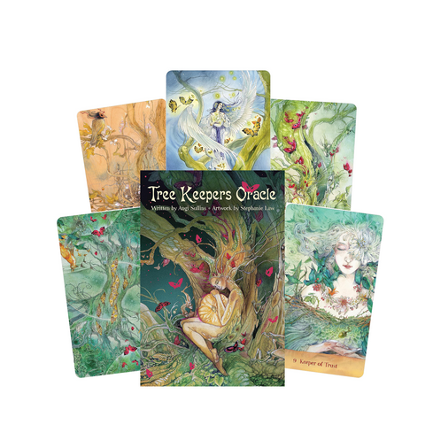 Tree Keepers Oracle Crads Deck Gilt-Edged Cards Art US Games Systems