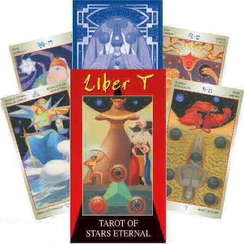 Liber T Tarot of Stars Eternal Deck 78 Cards Lo Scarabeo Divination
