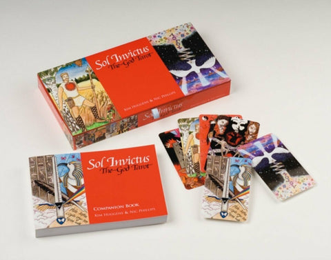 Sol Invictus The God Tarot Cards Deck Book Set Schiffer Publishing Huggens NEW