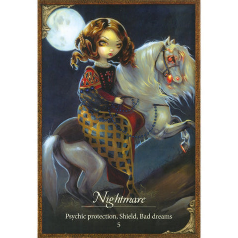 Les Vampires Oracle Cards Deck by Lucy Cavendish Blue Angel 44 Cards