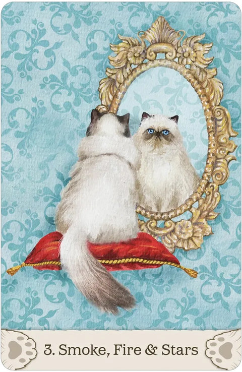 Cat Mythos & Magick Oracle Deck 45 Cards with Guidebook by US Games