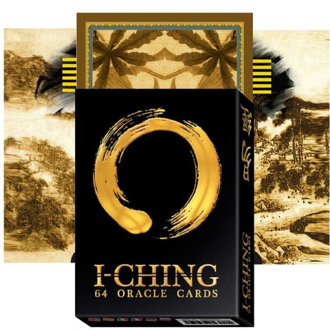 I Ching Oracle Cards Deck by Lunaea Weatherstone Lo Scarabeo 64 Cards