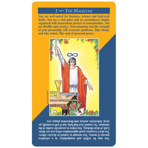 Quick & Easy Tarot Deck 78 Cards with Meanings, Beginner Set US Games