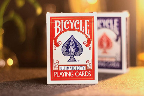 Bicycle Ultimate Left-Handed Red Playing Cards Poker Deck