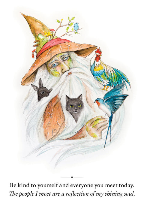 Oracle of the Wylder Ones Tarot Cards Deck by Sharon McLeod Blue Angel