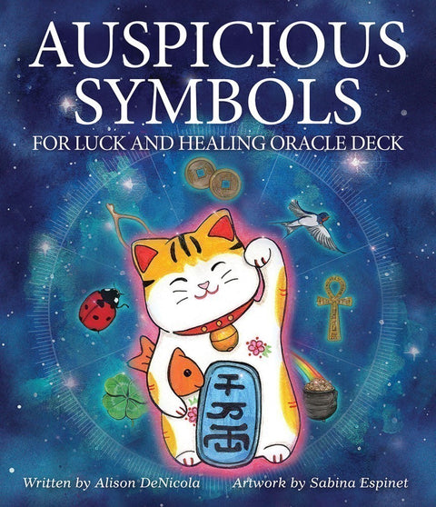 Auspicious Symbols Oracle Deck & Guidebook for Luck, Healing | US Games
