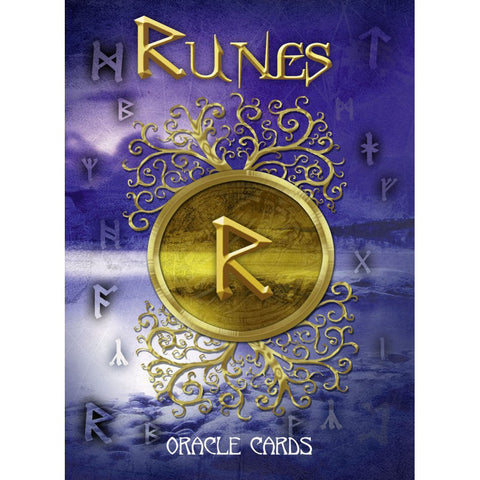 Rune Oracle Cards Deck Lo Scarabeo Norse Gods Divination Set English