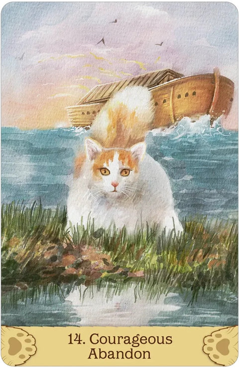 Cat Mythos & Magick Oracle Deck 45 Cards with Guidebook by US Games