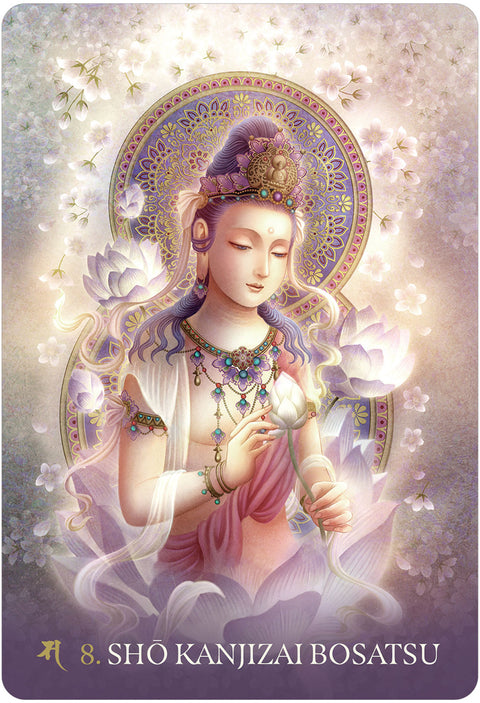 Esoteric Buddhism of Japan 44-Card Oracle Deck Okuda Blue Angel