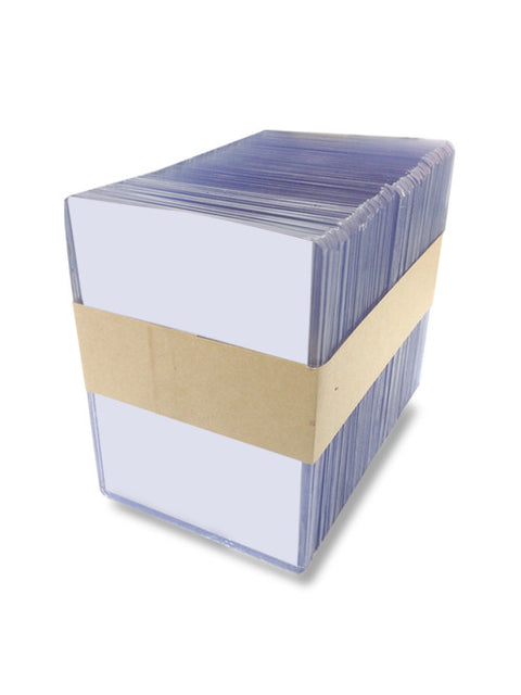 100x Ultra PRO 3"x4" Card Toploaders 35pt Rigid Clear Protectors
