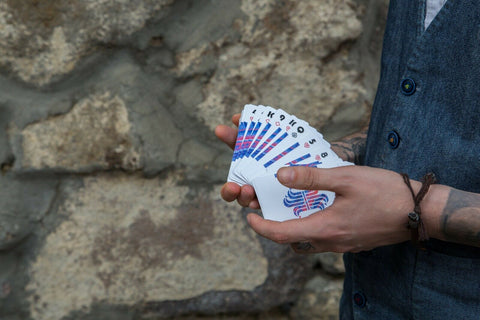 Fluid Playing Cards by Hadzhi S4T Poker Magic Deck Cartamundi B9