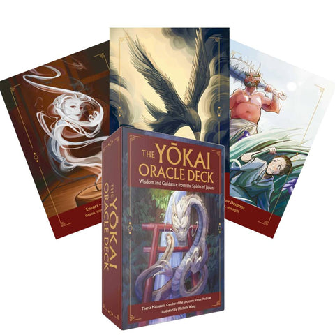 Yokai Oracle Cards 60-Card Japanese Folklore Divination Deck Adams Media