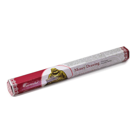 Aromatika Money Drawing Hex Incense Sticks, Charcoal Free, 20g, Made in India