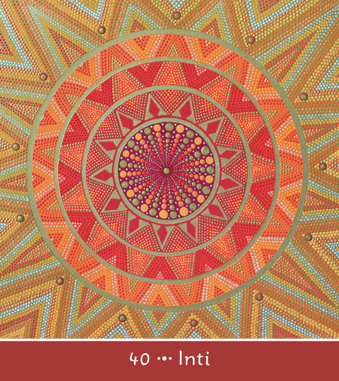 Mother Earth Mandala 44-Card Oracle Deck by Fanny Menardi US Games
