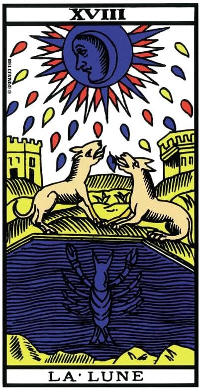 Tarot de Marseille French Edition Deck – Grimaud Cartomancie Cards