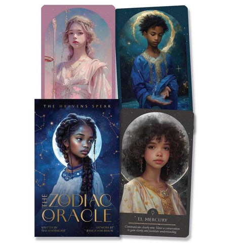 Zodiac Oracle Cards Blue Angel
