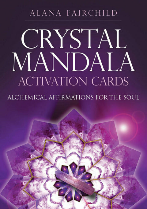 Crystal Mandala Activation Cards Deck by Blue Angel 54-Card Pocket Oracle