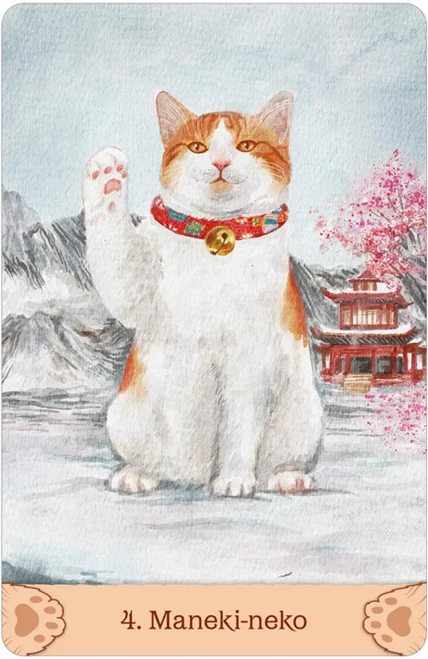 Cat Mythos & Magick Oracle Deck 45 Cards with Guidebook by US Games