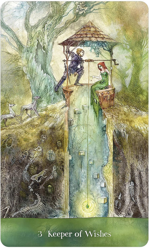 Tree Keepers Oracle Crads Deck Gilt-Edged Cards Art US Games Systems