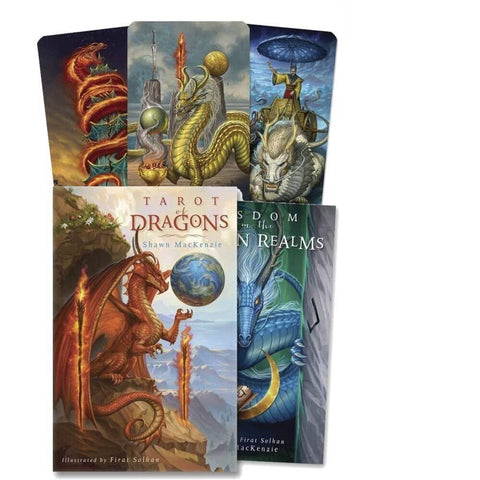 Tarot Of Dragons Cards Deck Llewellyn Shawn Mackenzie Firat Solhan Spirit NEW