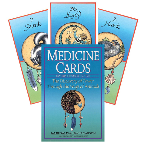 Medicine Cards Deck And Book Set Esoteric Telling Animals