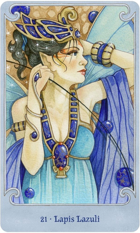 Fairy Gems Crystal Oracle Deck & Guidebook Set by US Games Systems