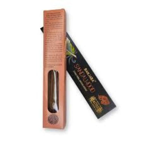 Banjara Tribal Smudge Incense Sticks Sandalwood, 10 Pack, Made in Nepal