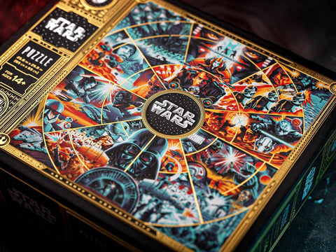 Star Wars 1000-Piece Jigsaw Puzzle Gold Foil Accents 65cm Theory11 Sealed