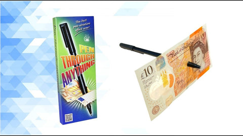 Difatta Pen Thru Anything Magic Trick Close Up Illusion Prop