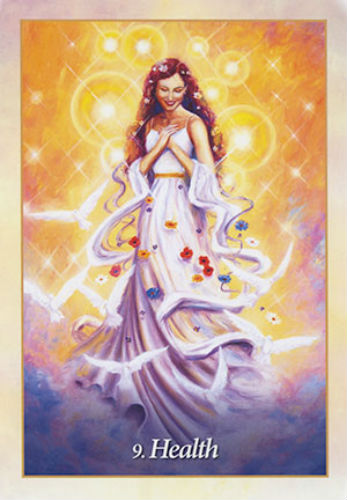 Oracle of the Angels 44-Card Deck by Mario Duguay, Blue Angel