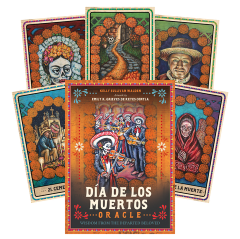 Dia De Los Muertos Oracle Deck 44 Cards & Guidebook by Kelly Sullivan Walden