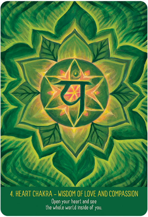 Infinite Wisdom of the Chakras Oracle Cards Deck & Guidebook Alison Denicola