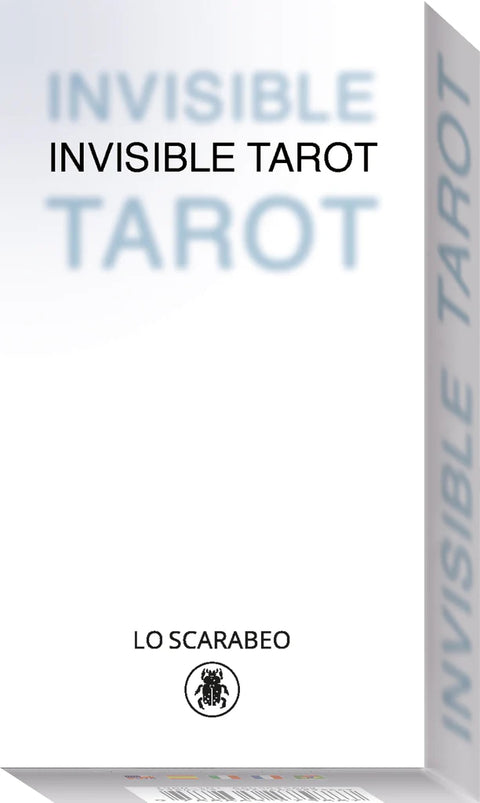 Invisible Tarot Cards Deck Blank Self Create Protagonist Wisdom Lo Scarabeo