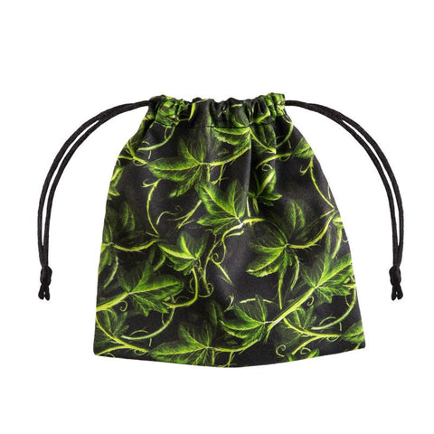 Q-Workshop Forest Ivy Dice Bag Cotton RPG DnD Dice Pouch Green