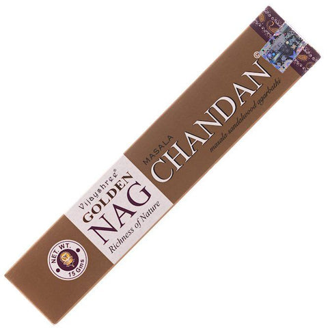 Golden Nag - Chandan Incense Vijayshree