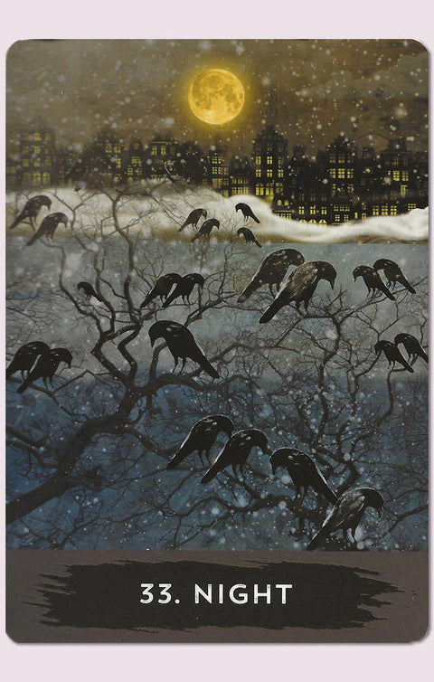 Urban Crow Oracle Cards Deck & Guidebook