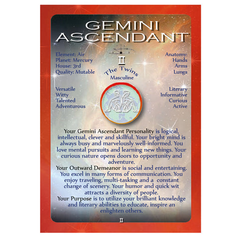 Positive Astrology Cards Krystal Savoy Esoteric Fortune Telling Agm 1067030777