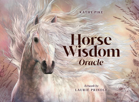 Horse Wisdom Oracle Cards 44-Card Deck & Guidebook by Kathy Pike Blue Angel