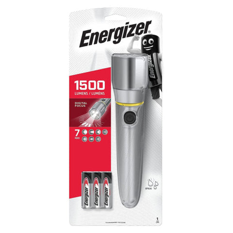 Energizer Vision HD Ultra Flashlight 1500lm Torch, 6x AA Batteries