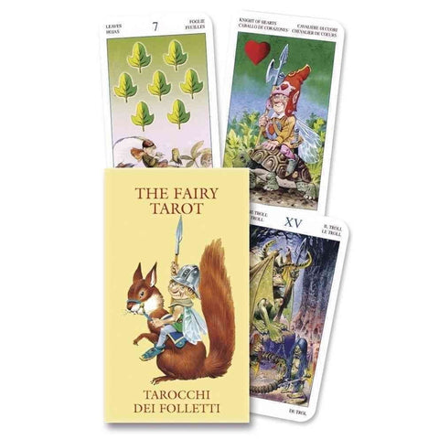 Fairy Tarot Mini Deck by Lo Scarabeo 78 Cards Pocket Size New Sealed